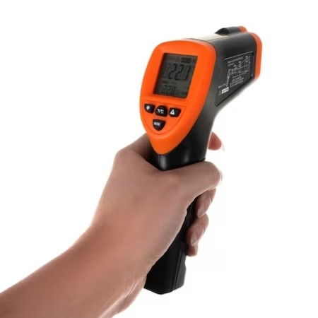 Termometru non-contact cu infrarosu,interval masurare -50 +550 grade Celsius - Negru [2]