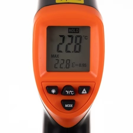 Termometru non-contact cu infrarosu,interval masurare -50 +550 grade Celsius - Negru [3]