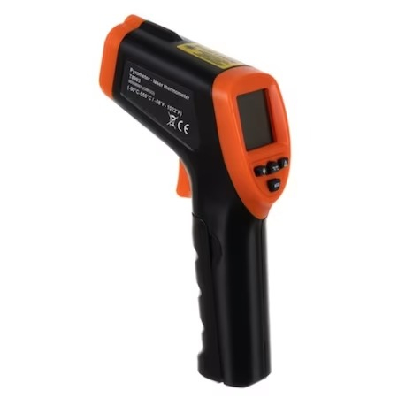 Termometre - Termometru non-contact cu infrarosu,interval masurare -50 +550 grade Celsius - Negru