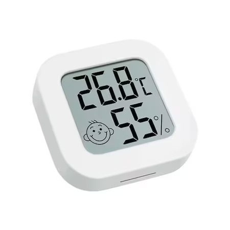 Termometre - Termometru si higrometru de camera,masurare -50 + 70 grade Celsius - Alb