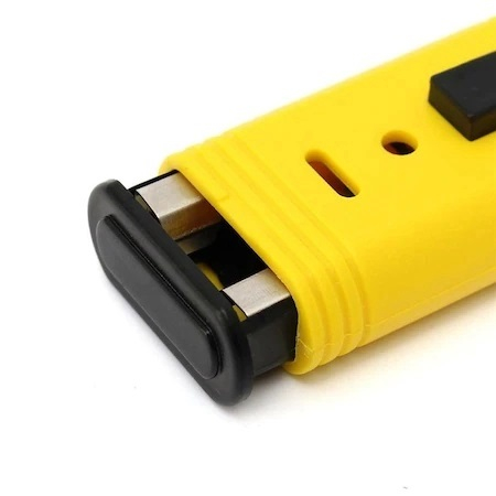 Tester apa pentru masurarea precisa a PH-ului + 2 solutii de calibrare - Galben [3]