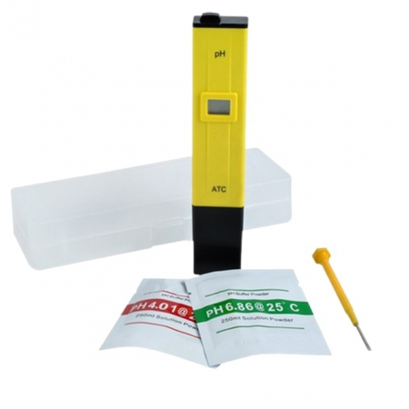 Testere apa - Tester apa digital pentru verificarea PH-ului din apa cu solutii de calibrare incluse