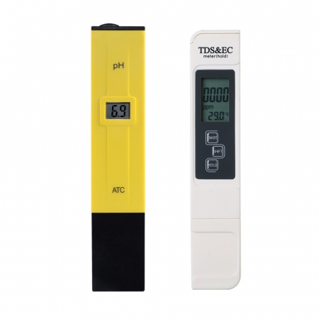 Testere apa - Set testere apa digitale profesionale, calitate apa 4in1, TDS,EC,PH si temperatura