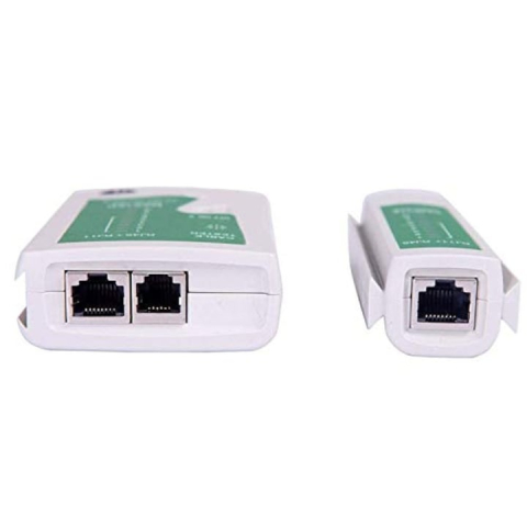Tester cablu de retea RJ45/RJ11, cu functie de scanare automata normala/rapida si husa de depozitare, 10x10x3 cm, negru [2]