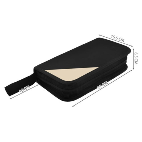 Tester cabluri RJ45/RJ11, set profesional 18 piese, cu cleste de sertizare, dezizolator, unealta Krone, 10 conectori RJ45, surubelnite si geanta transport, multicolor [10]