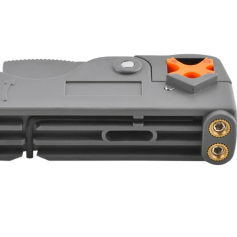 Tester cabluri RJ45/RJ11, set profesional 18 piese, cu cleste de sertizare, dezizolator, unealta Krone, 10 conectori RJ45, surubelnite si geanta transport, multicolor [5]