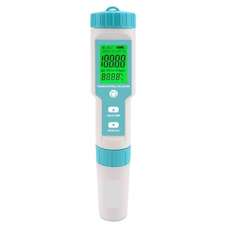 Testere apa - Tester de calitate a apei 7in1 (PH/TDS/EC/ORP/S.G/Salinitate/Temperatura)