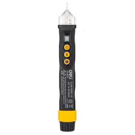 Unelte & Scule Garaj - Tester de tensiune fara contact, iluminare LED, 12/48-1000V AC