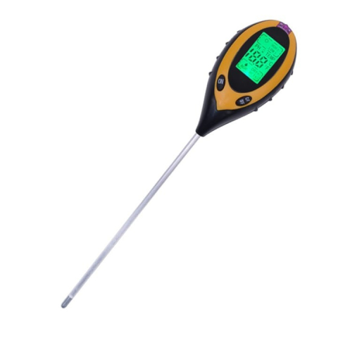 Testere sol si aspersoare - Tester pentru sol 4 in 1 digital,valoare PH, intensitatea luminii,umiditate, emperatura