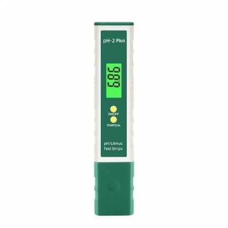 Testere apa - Tester apa profesional,digital, model Plus, pentru testarea PH-ului din apa - Verde