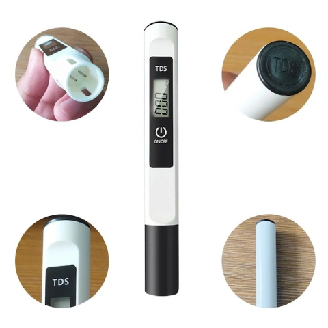 Tester profesional digital de apa TDS, 0-9990ppm - Alb [5]