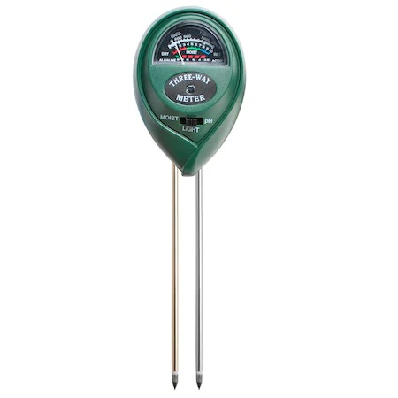 Testere sol si aspersoare - Tester sol 3in1 cu 2 sonde pentru masurare PH, umiditate si lumina - Verde