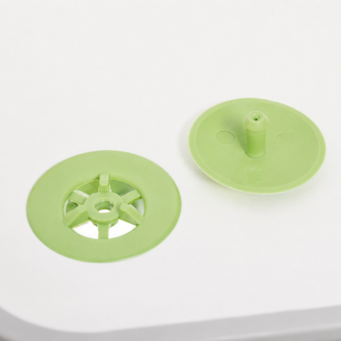 Tocator pliabil multifunctional 3 in 1 verde, vas pentru spalat legume si fructe, cos depozitare, tocator cu dop de scurgere, silicon si PVC, 38 x 29 x 11 cm [1]