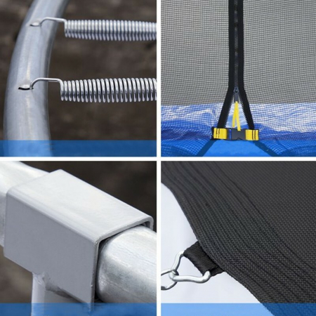 Trambulina cu diametru de 305 cm, plasa protectie inclusa, 4 picioare duble, sarcina maxima 150kg - Copie [6]