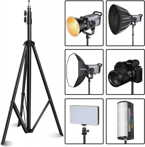 Trepied stativ foto cu filet universal 1/4, inaltime maxima 280 cm, rezistenta maxima 10 kg [5]