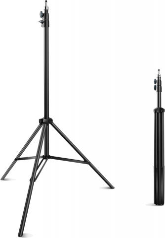 Trepiezi - Trepied stativ foto cu filet universal 1/4, inaltime maxima 280 cm, rezistenta maxima 10 kg