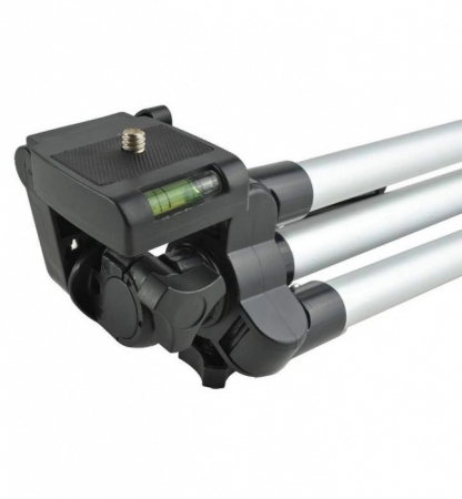 Trepied foto universal 102 cm ,filet 1/4 cu suport de telefon - Gri [3]