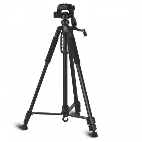 Trepied foto universal cu suport de telefon si telecomanda bluetooth, pentru camere, GoPro, telefon, filet 1/4, inaltime maxima 168 cm [1]