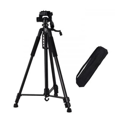 Trepiezi - Trepied foto universal, pentru camere, GoPro, telefon, filet 1/4, inaltime maxima 168 cm