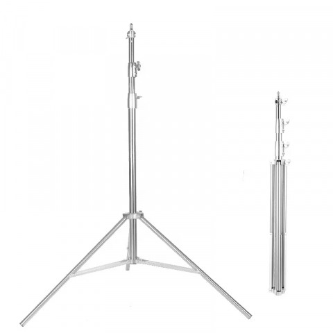 Trepied stativ foto cu filet universal 1/4 si 3/8, inaltime maxima 285 cm, rezistenta maxima 10 kg [2]