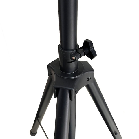 Trepied stativ pentru boxe, otel, inaltime maxima 187 cm, greutate suportata 60 kg, negru [1]