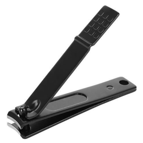 Trusa de unghii cu 15 piese pentru manichiura si pedichiura, ustensile pentru ten, penseta, indepartare puncte negre si geanta de transport, design negru-rosu [8]