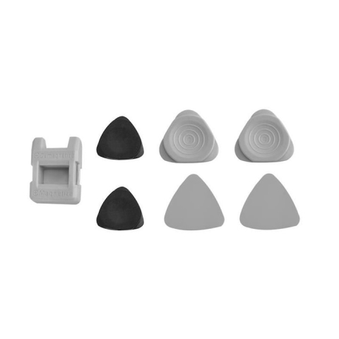 Trusa dubla de surubelnite, 110 piese, cutie de depozitare, otel crom-vanadiu, 18x11x5 cm, negru [1]