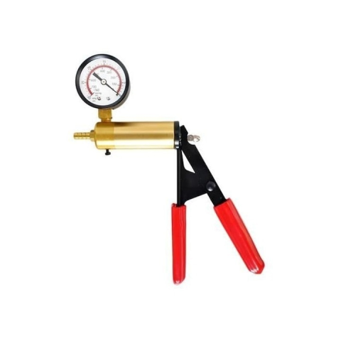 Trusa pompa manuala vacuum si tester presiune frane, set complet diagnostic auto ABS EGR servofrana, cu manometru, furtunuri si adaptoare [9]