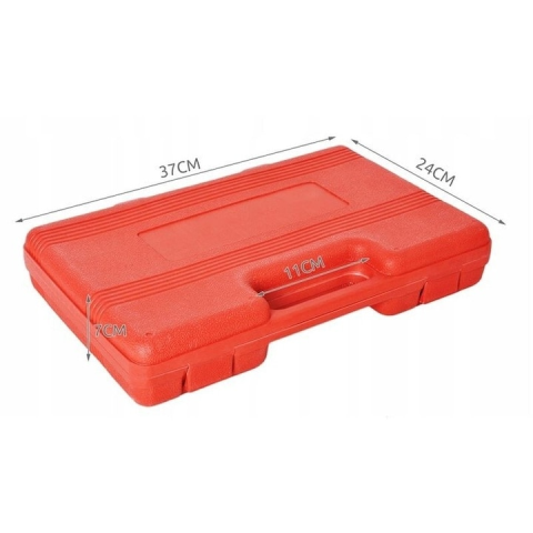 Trusa pompa manuala vacuum si tester presiune frane, set complet diagnostic auto ABS EGR servofrana, cu manometru, furtunuri si adaptoare [4]