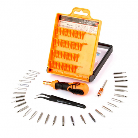 Set surubelnite multifunctionale de precizie 33in1 Jakemy - Portocaliu [5]
