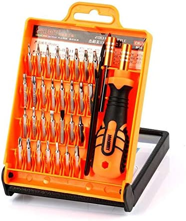 Surubelnite si biti - Set surubelnite multifunctionale de precizie 33in1 Jakemy - Portocaliu