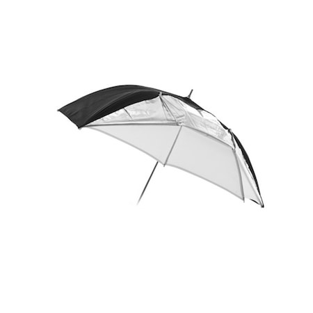 Umbrele foto - Umbrela foto studio 2in1 de difuzia luminii,diametru 84 cm - Alb,negru