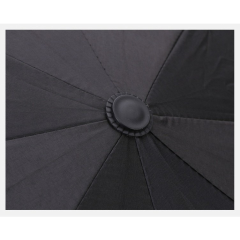 Umbrela, Protectie UV Soare, Pliabila, din Vinil si Otel, 96 x 67 cm, Negru [5]