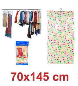 Sac vidat dimensiune 70x145 cm, pentru depozitarea in vid a hainelor [1]