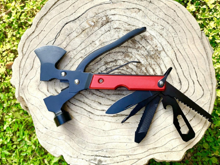 Unealta Multifunctionala 17 in 1, ideala pentru camping, supravetuire [8]