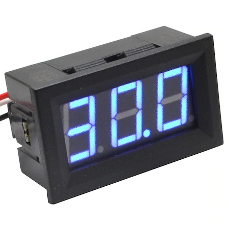 Voltmetre - Voltmetru digital de panou,afisare digitala,interval 0-100V