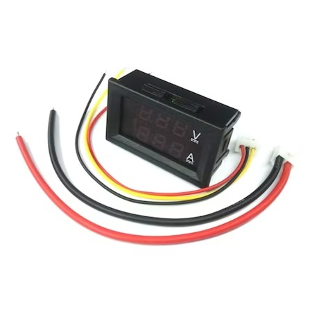 ELECTRONICE - Voltmetru si ampermetru,afisare digitala 2in1,interval 0-100V, 1A