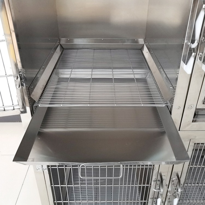 Ansamblu de custi din otel inoxidabil pentru caini DSY-LL [2]