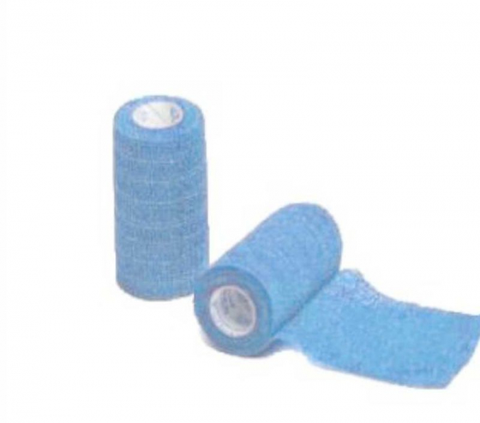 Bandaj elastic autoadeziv LIGHT BLUE - 7,5 cm [1]