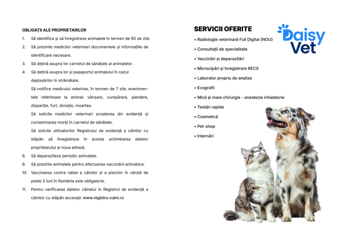 Carnete sanatate caini, set 100 bucati, cu cod unic, PERSONALIZATE [2]