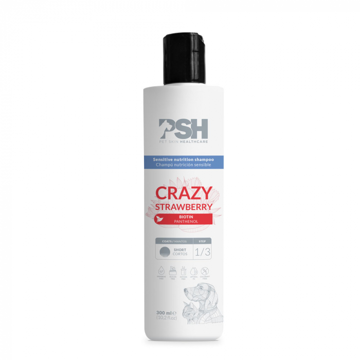 SAMPON SHORT  STRAWBERRY-SAMPON  PUTERNIC HIDRATANT ,PSH, 300 ml [3]