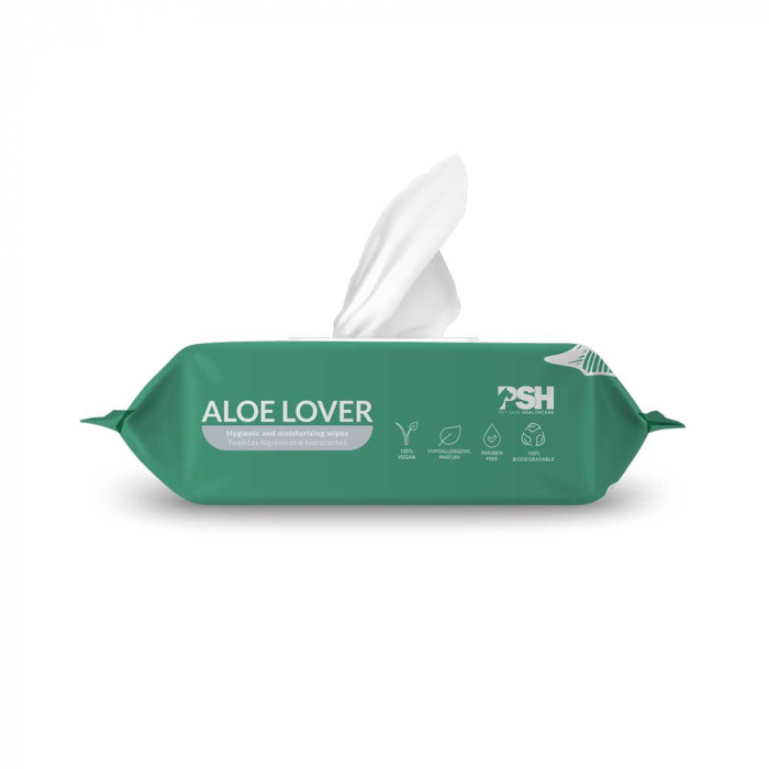 Servetele umede pentru animale PSH ALOE LOVER, 40 bucati [2]