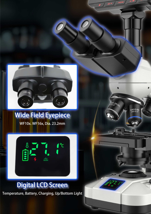 TT-5110 - Microscop digital trinocular LCD- 12 megapixeli [2]