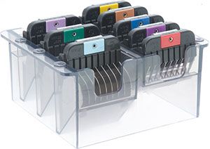 Distanțiere / suporturi cuțite - Set 8 Distantiere Wahl - Moser profesionale din INOX