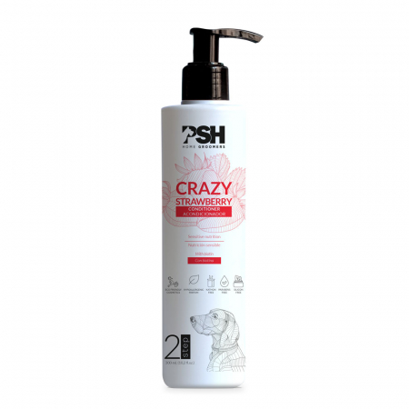 Cosmetice animale - BALSAM CRAZY STRAWBERRY-  PUTERNIC HIDRATANT ,PSH, 300 ml - PSH