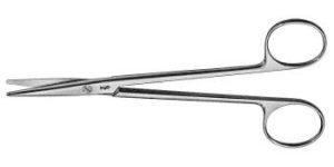 Instrumente individuale - Foarfeca chirurgicala curba AESCULAP Metzenbaum CVD, 145 mm, BC605R