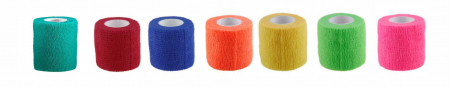 Bandaje autoadezive - Bandaj elastic autoadeziv COLORAT - 5 cm