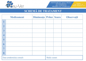 Printuri personalizate - Schema de tratament
