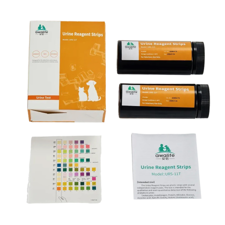 Urine Analyzer Strips AWALIFE 50 tests/box [2]