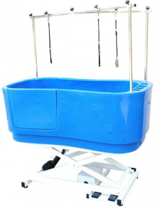 Căzi pentru animale - Cada electrica din plastic culoare albastra, 148x80 cm